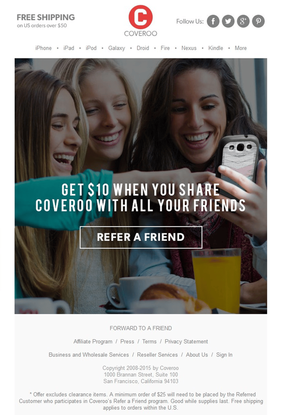 4 Examples Of The Best Customer Referral Program Templates 8598